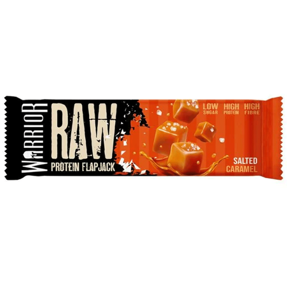 Warrior Raw Protein Oat Bar Salted Caramel 75g
