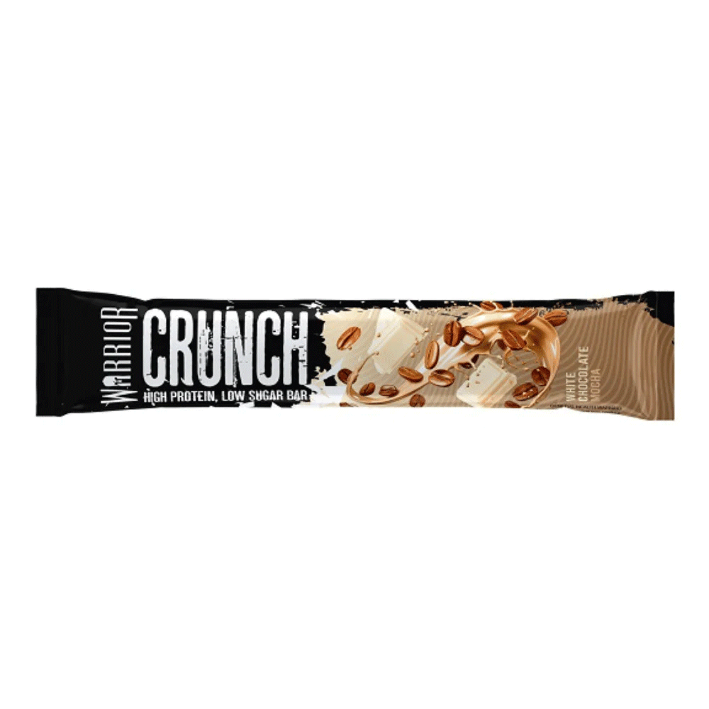 Warrior Crunch Protein Bar White Chocolate Mocha Flavour 64g