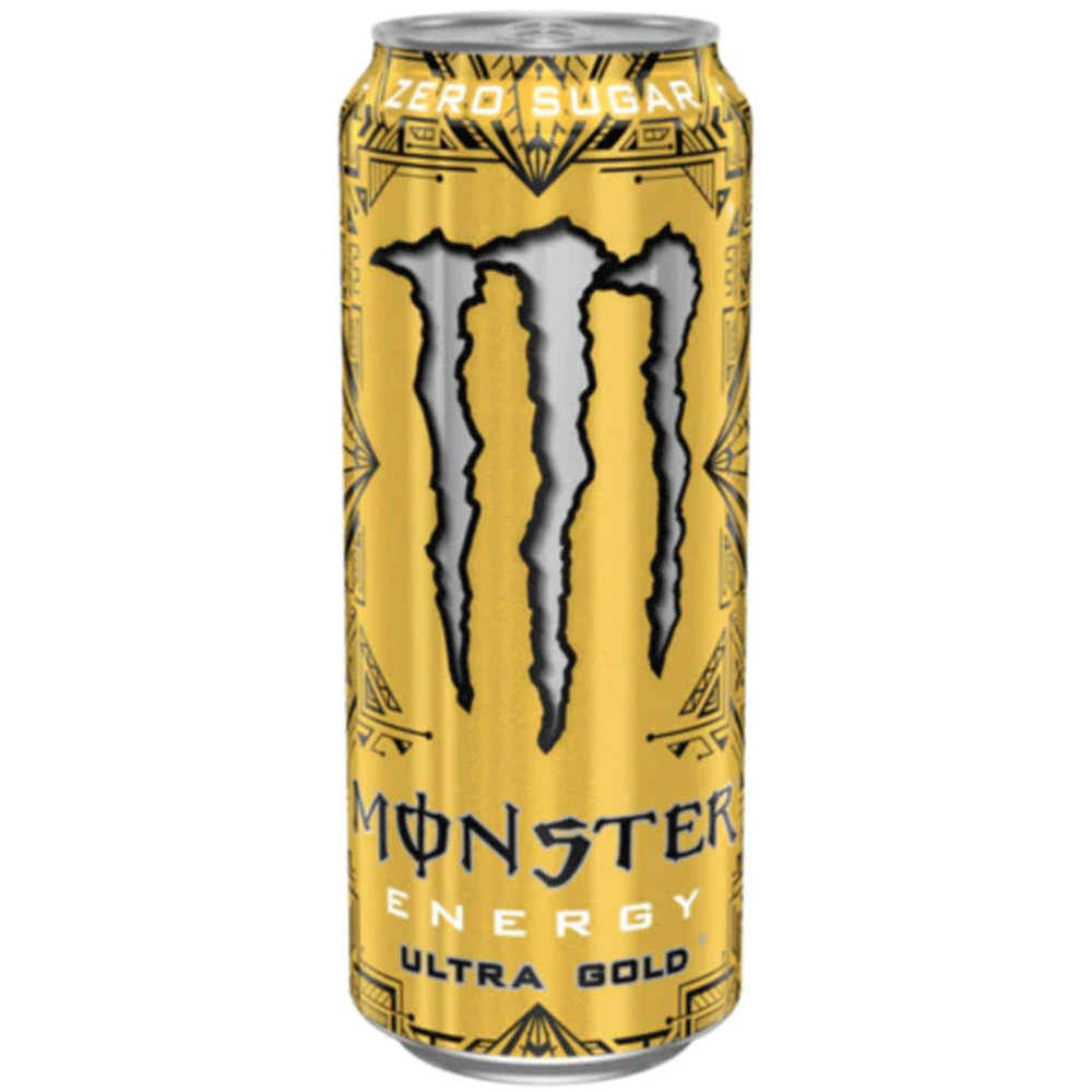 Monster Ultra Gold Zero Sugar Energy Drink 500ml