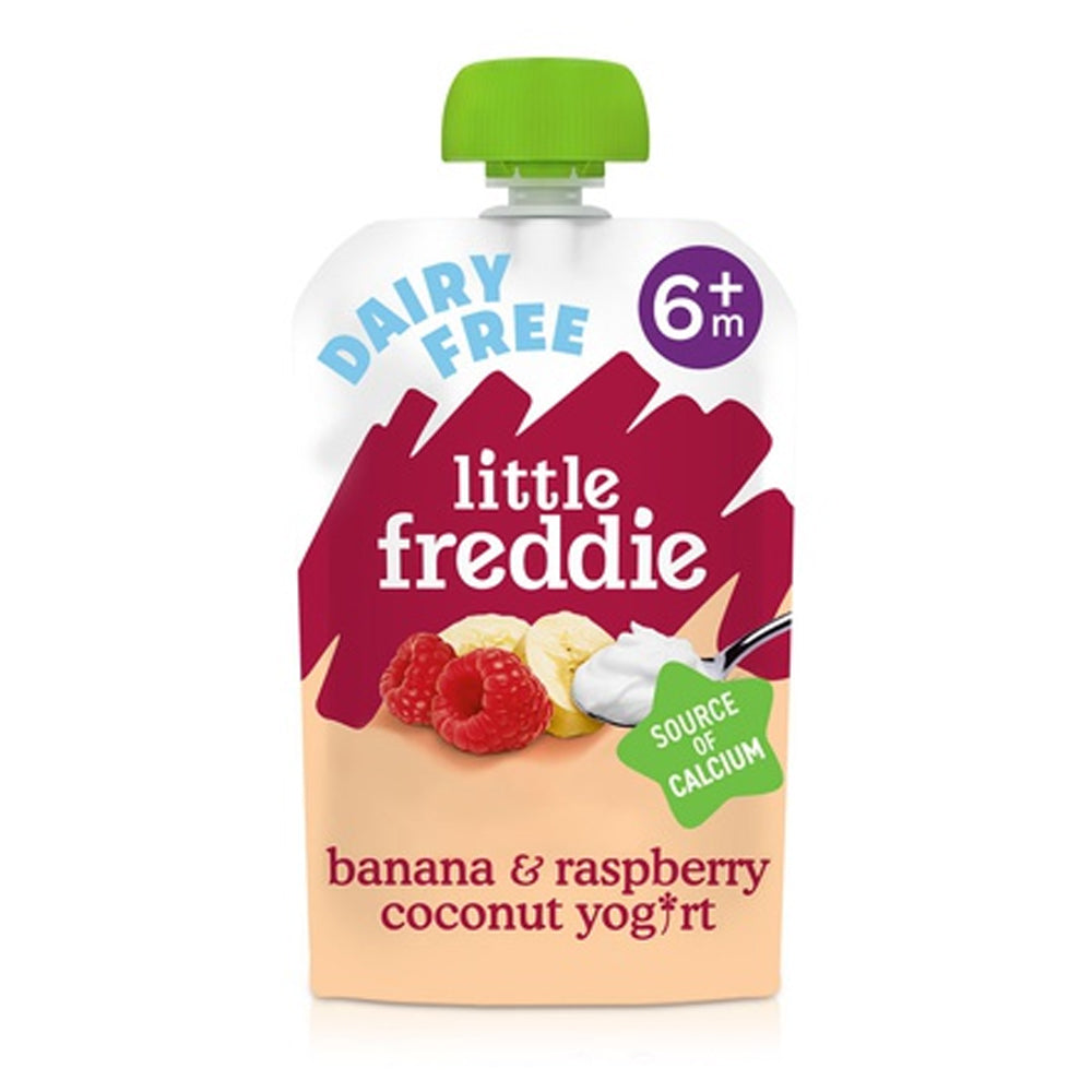 Little Freddie Banana & Rasberry Coconut Yoghurt  Organic +6m 90g