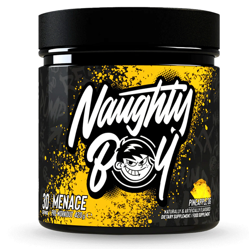 Naughty Boy Menace Next Gen Pre-Workout Pina Colada 210g 30 Servings