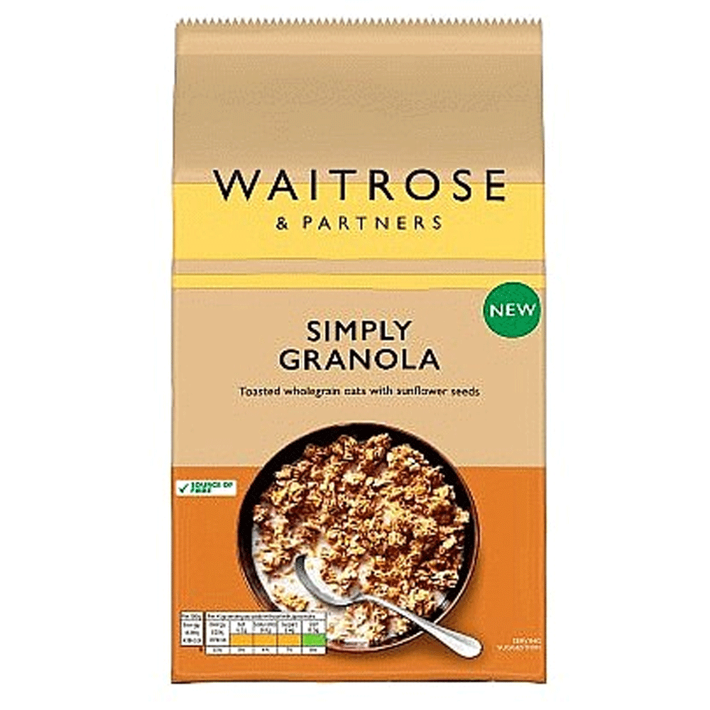 Waitrose & Partners Simply Granola Cereal 1kg