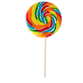 Sugga Swirls Circle Lollipop 85g