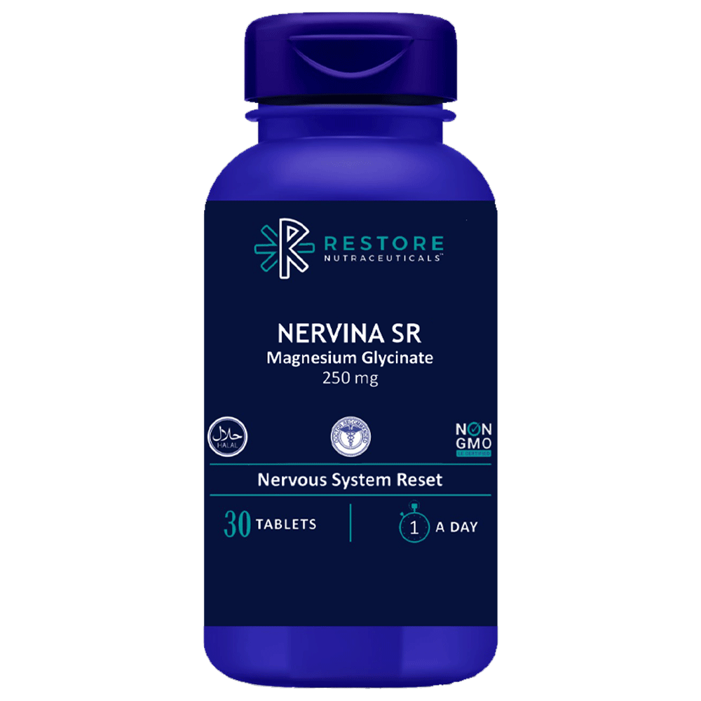 Restore Nervina Sr Glycinate 250mg Tab 30s