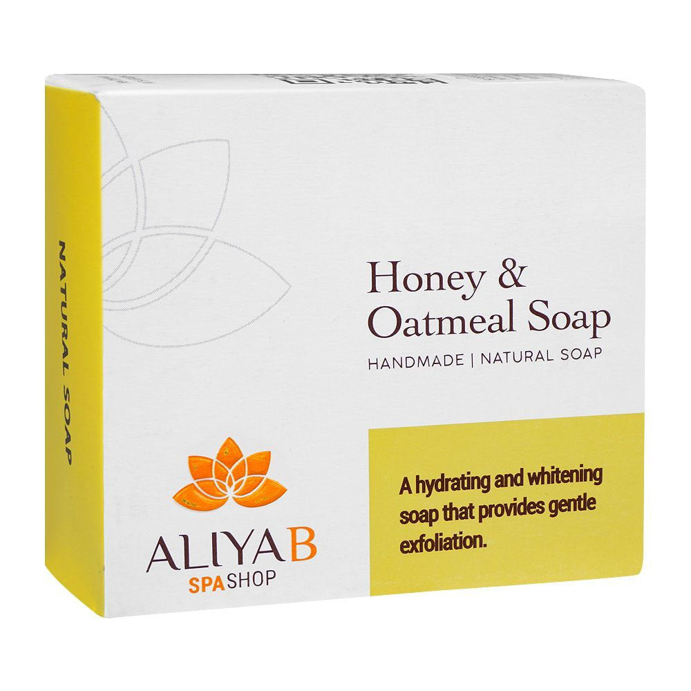 Aliya B Honey And Oatmeal Natural Soap