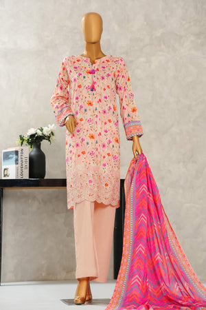 Aashkaar By HZ Stitched 3 Piece Emb Lawn Vol-06 Collection'2025-LPE-512