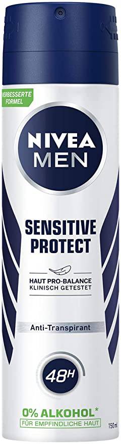 Nivea A/P Spray For Men Sensitive Protect 150Ml - My Store