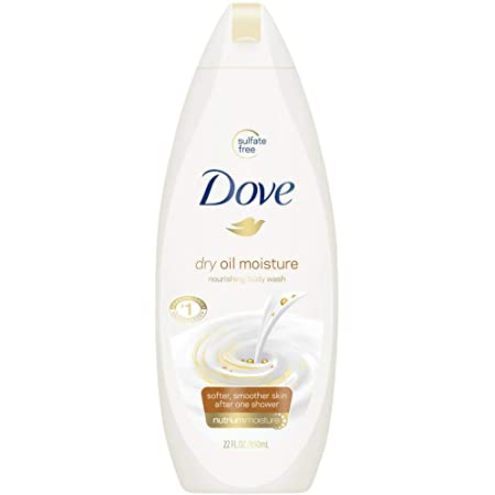 Dove Body Wash Usa Dry Oil Moisture Nutrium 22Oz/650Ml