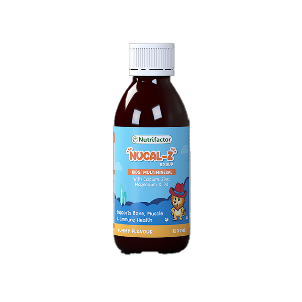 Nutrifactor Nucal-z Syrup Calcium Zinc Magnesium & D3 120ml - Snapcart.pk
