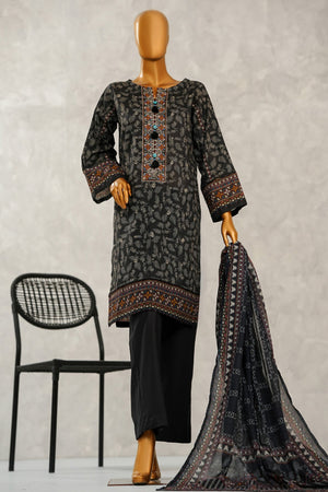 Aashkaar By HZ Stitched 3 Piece Emb Lawn Vol-06 Collection'2025-LPE-515