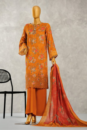 Aashkaar By HZ Stitched 3 Piece Emb Lawn Vol-06 Collection'2025-LPE-516