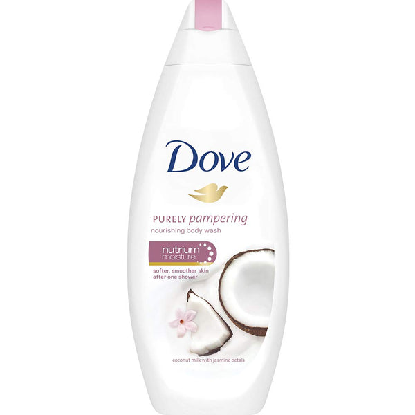 Dove Body Wash Usa Purely Pampering Coconut Milk Nutrium Moisture 22Oz/650Ml
