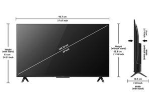 TCL iFFALCON 108 cm (43 inches) 4K Ultra HD Smart LED Google TV iFF43U62 - My Store