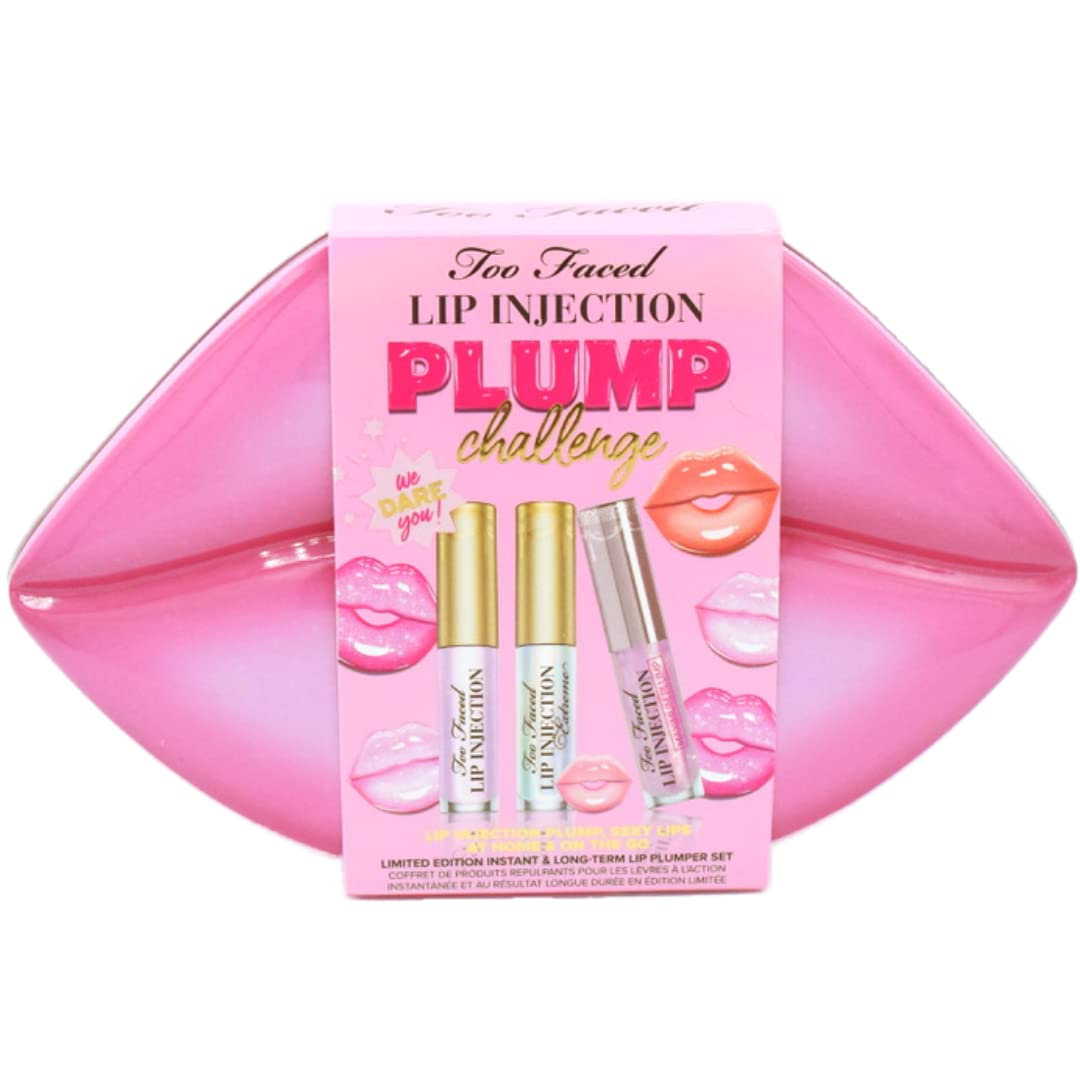 Too Faced Lip Injection Plump Challenge 3Pec Set