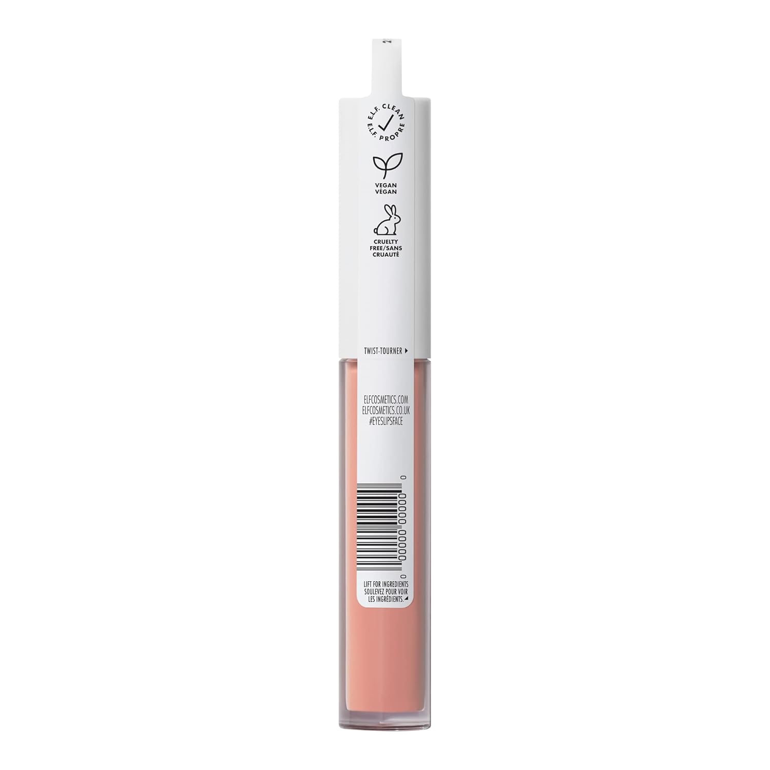 e.l.f - Lip Lacquer Moisturizing Shiny Whisper pink