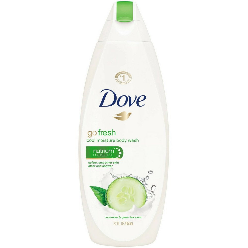 Dove Body Wash Usa Refreshing Cucumber & Green Tea Nourishing 650ml