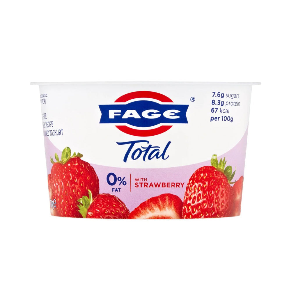 Fage Total 0% Strawberry Yoghurt 170g - Snapcart.pk