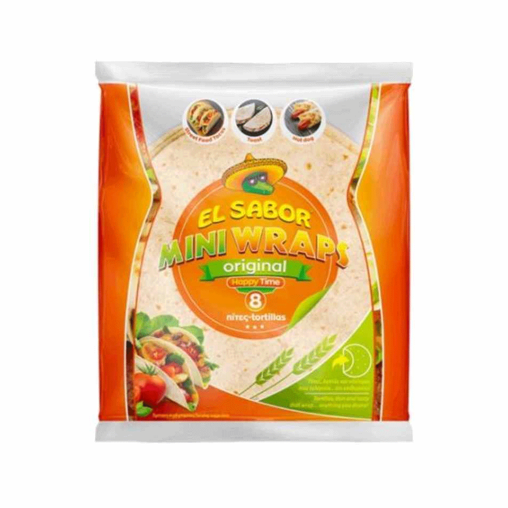 El Sabor Wraps Original Family Time 8pcs