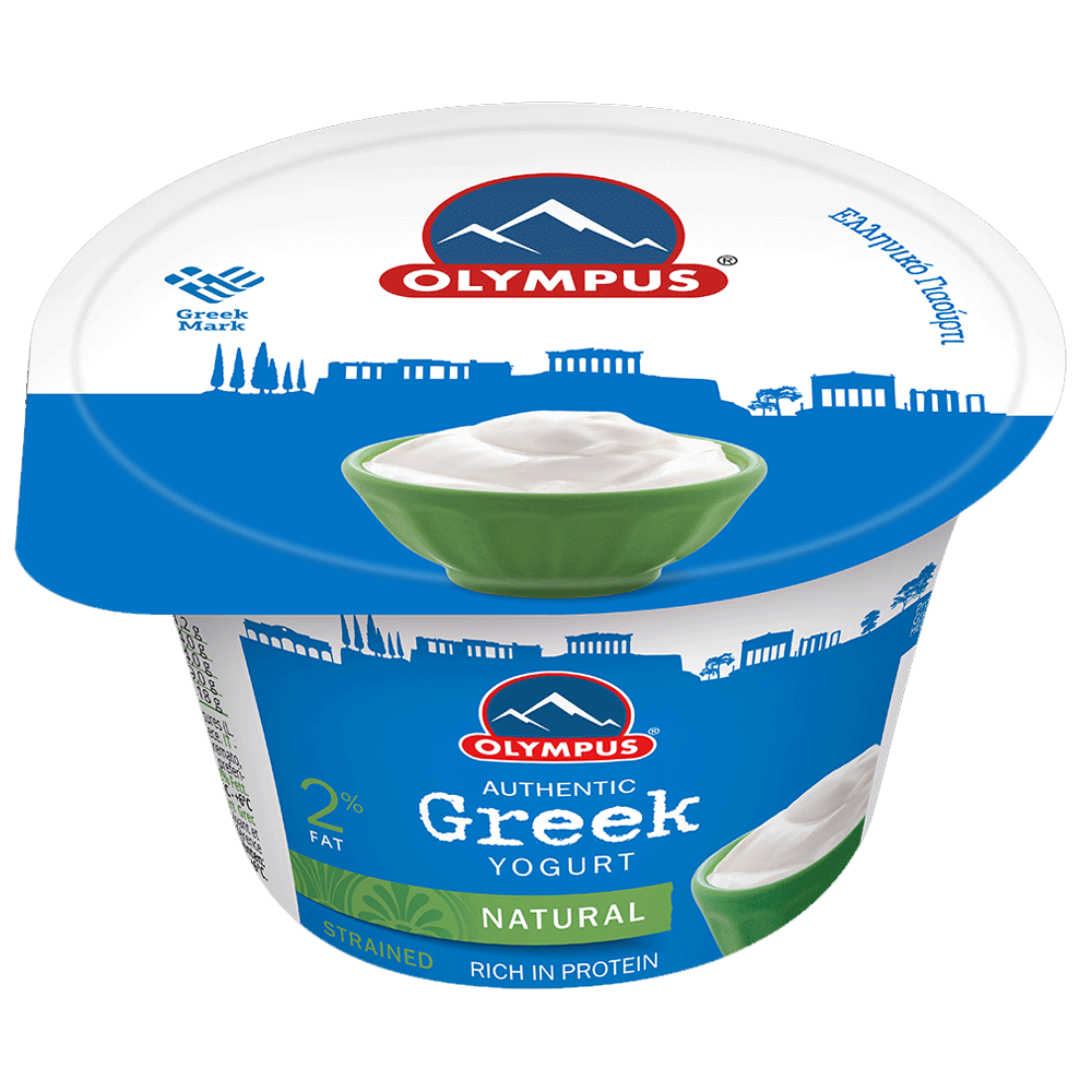 Olympus Authentic Greek Yogurt Natural 2% Fat 150g