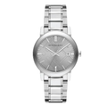 Burberry Silver Stainless Steel Silver Dial Quartz Watch for Gents - BU9035