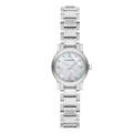 Burberry Silver Stainless Steel Mother of pearl Dial Quartz Watch for Ladies - BU9224