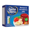 Foster Clark's Banana & Strawberry Jelly 80g