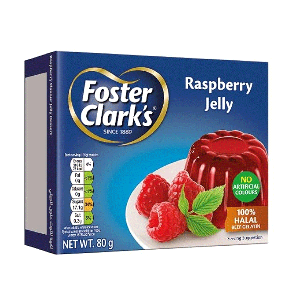 Foster Clark's Raspberry Jelly 80g