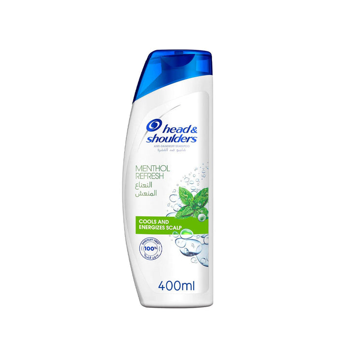 Head & Shoulders Shampoo Refreshing Menthol 400ml - Snapcart.pk