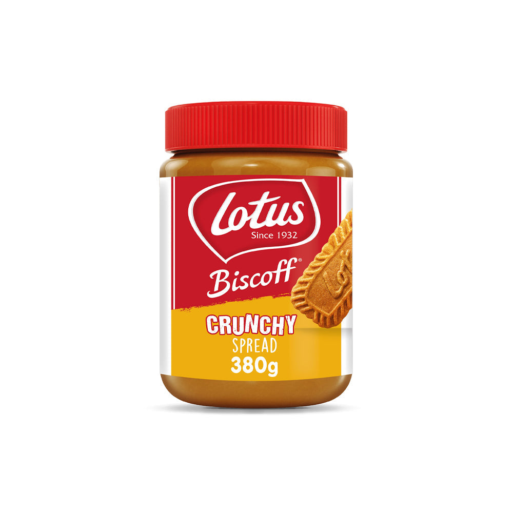 Lotus Biscoff Crunchy Biscui Spread 380gm - Snapcart.pk