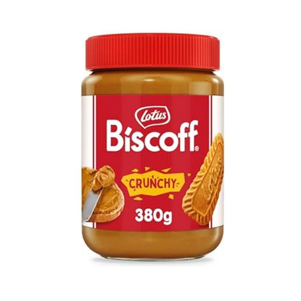 Lotus Biscoff Crunchy Biscui Spread 380gm