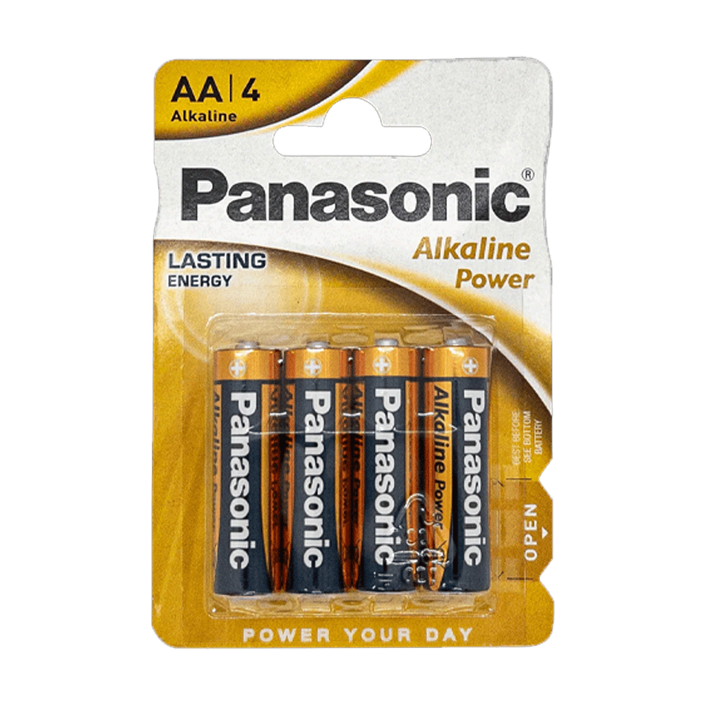 Panasonic Alkaline Aa Battery Cells 4s