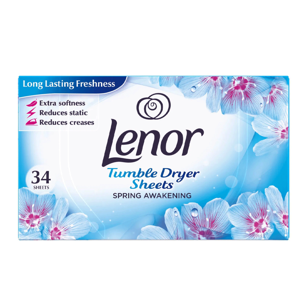 Lenor Tumble Dryer Sheets Spring Awakening 34pcs