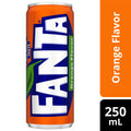 Fanta Slim Can 250ml - Snapcart.pk