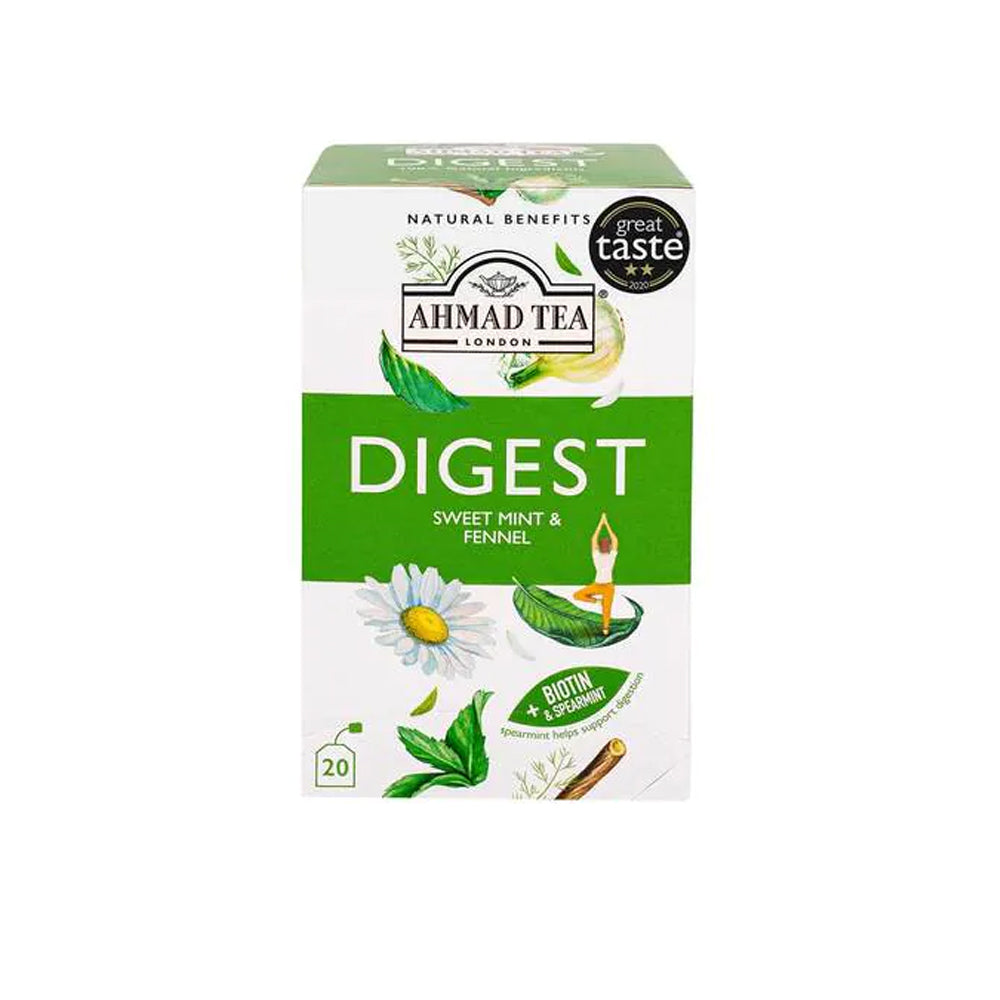 Ahmad Tea Digest Sweet Mint & Fennel 20s - Snapcart.pk