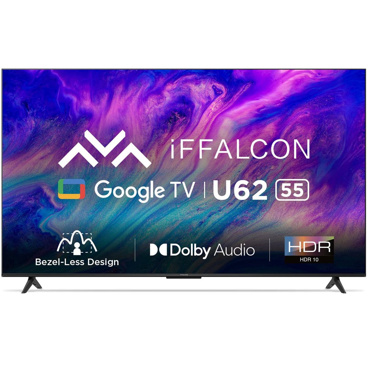 TCL iFFALCON 138.7 cm (55 inches) 4K Ultra HD Smart LED Google TV iFF55U62 - My Store