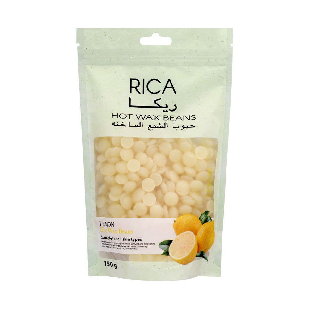Rica Lemon Hot Wax Beans 150g - Snapcart.pk