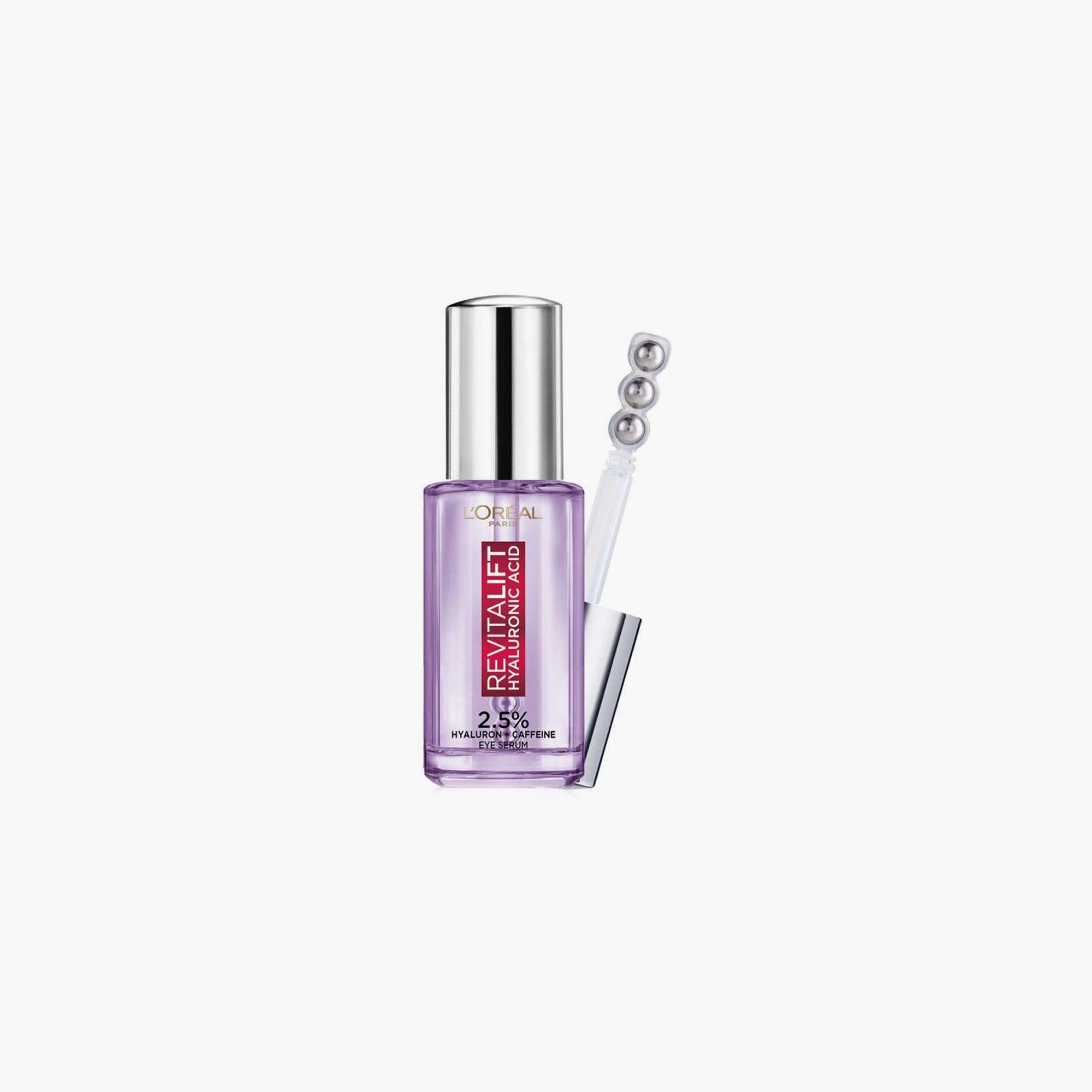 L'Oreal Paris Revitalift Hyaluronic Acid 2.5% Hyaluron + Caffeine Eye Serum Fragrance Free 20ml