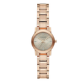 Burberry Heritage Rose Gold Stainless Steel Rose Gold Dial Quartz Watch for Ladies - BU9215