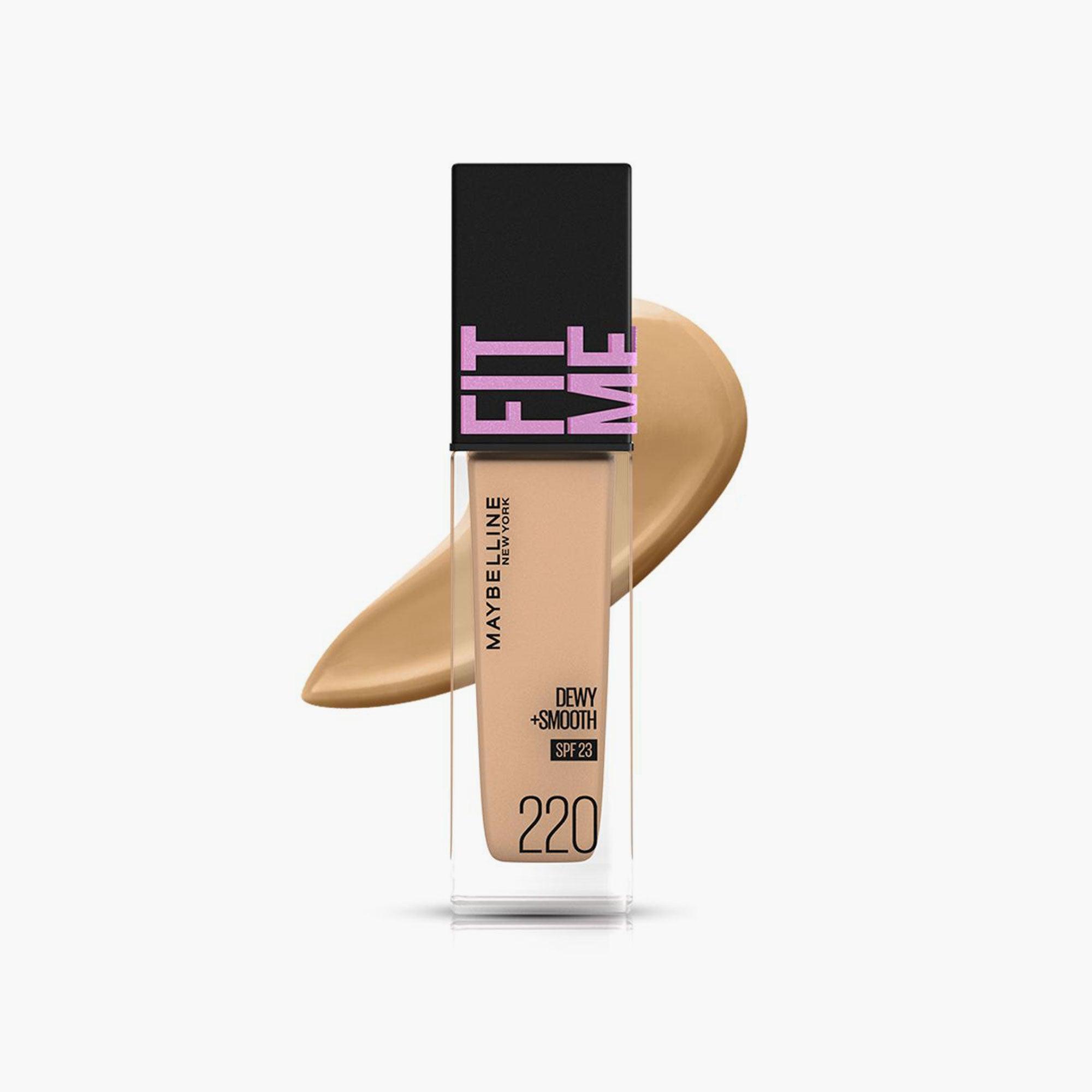 Maybelline Fit Me Dewy+Smooth Liquid Foundation SPF 23 220 Natural Beige 30ml