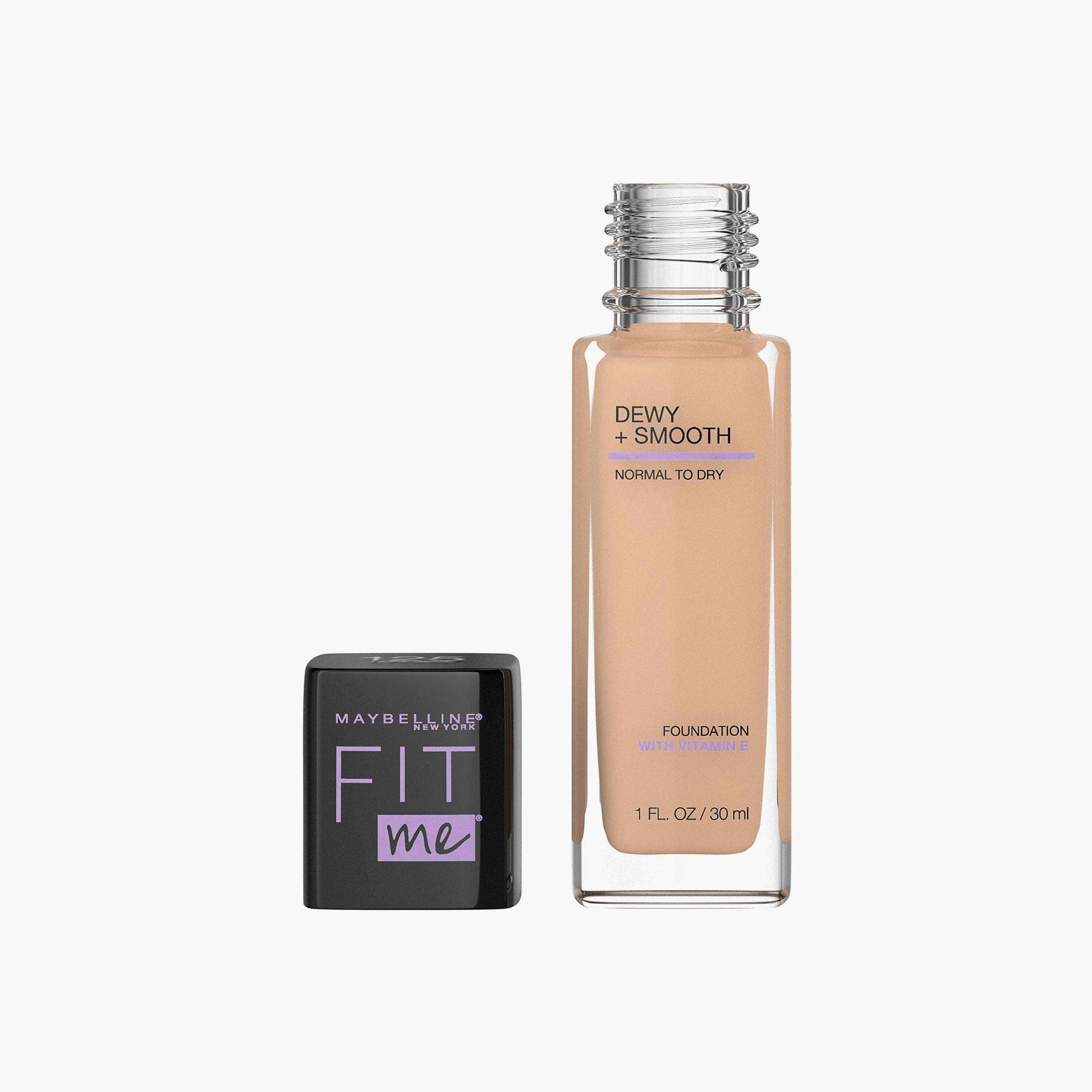 Maybelline Fit Me Dewy+Smooth Liquid Foundation Normal to Dry SPF 23 125 Nude Beige 30ml