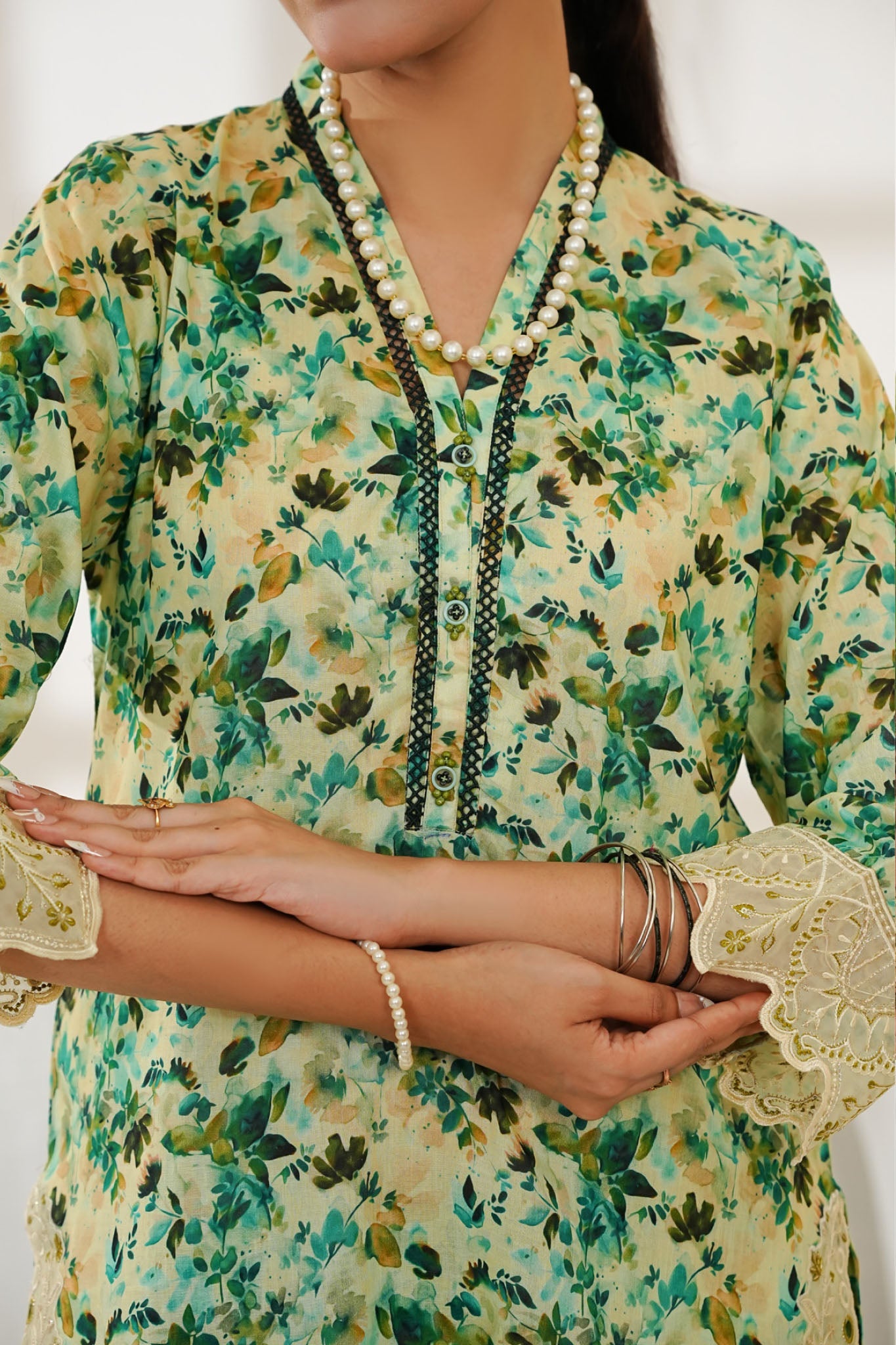 Aizal Stitched Embroidered Co Ords Collection'2025-ACO-569-Pista