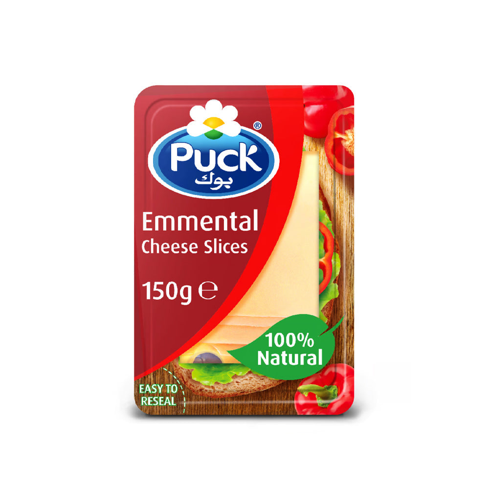 Puck Emmental Cheese Slices 150g - Snapcart.pk