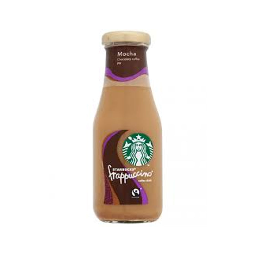 Starbucks Frappuccino Coffee Drink, Mocha Chocolate, Bottle 250ml - Snapcart.pk