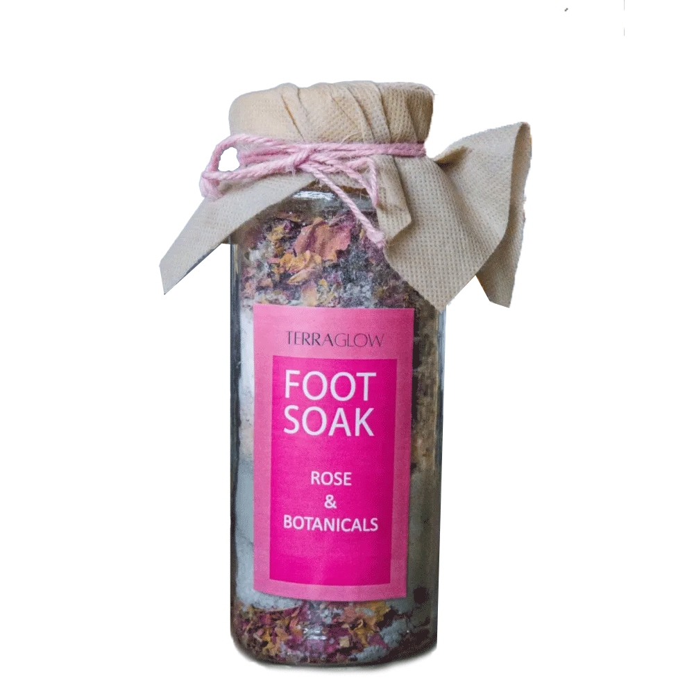 Terraglow Rose & Botanicals Foot Soak
