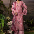 Printskari By Adan's Libas 3 Piece Unstitched Emb Lawn Collection'2024-AL-01