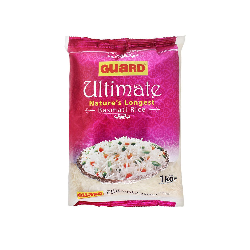 Guard Ultimate Nature's Longest Basmatic Rice 1kg - Snapcart.pk