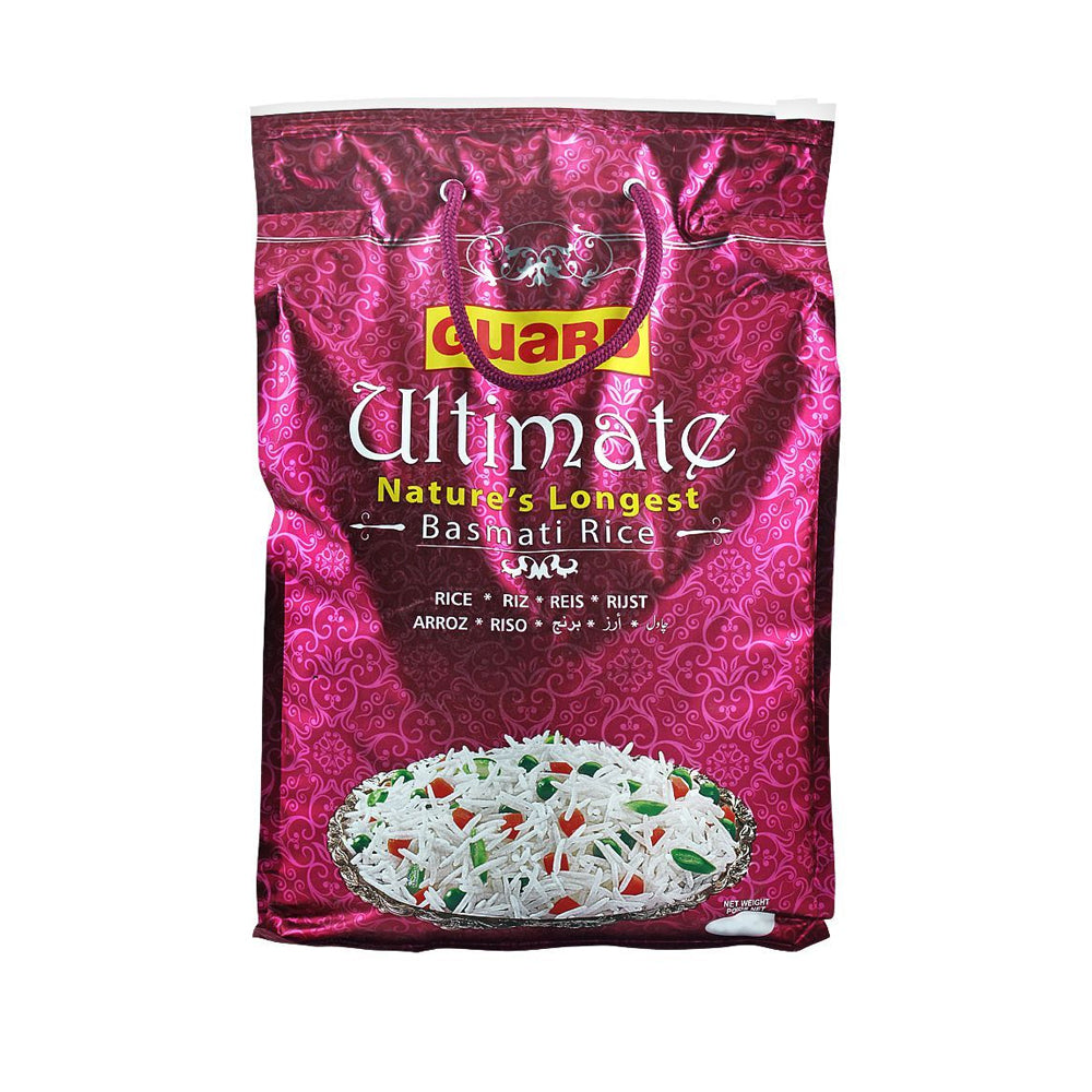 Guard Ultimate Nature's Longest Basmatic Rice 5kg - Snapcart.pk