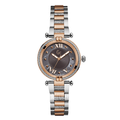 Guess Collection Cable Chic Two-tone Stainless Steel Mother of pearl Dial Quartz Watch for Ladies - Y18015L5
