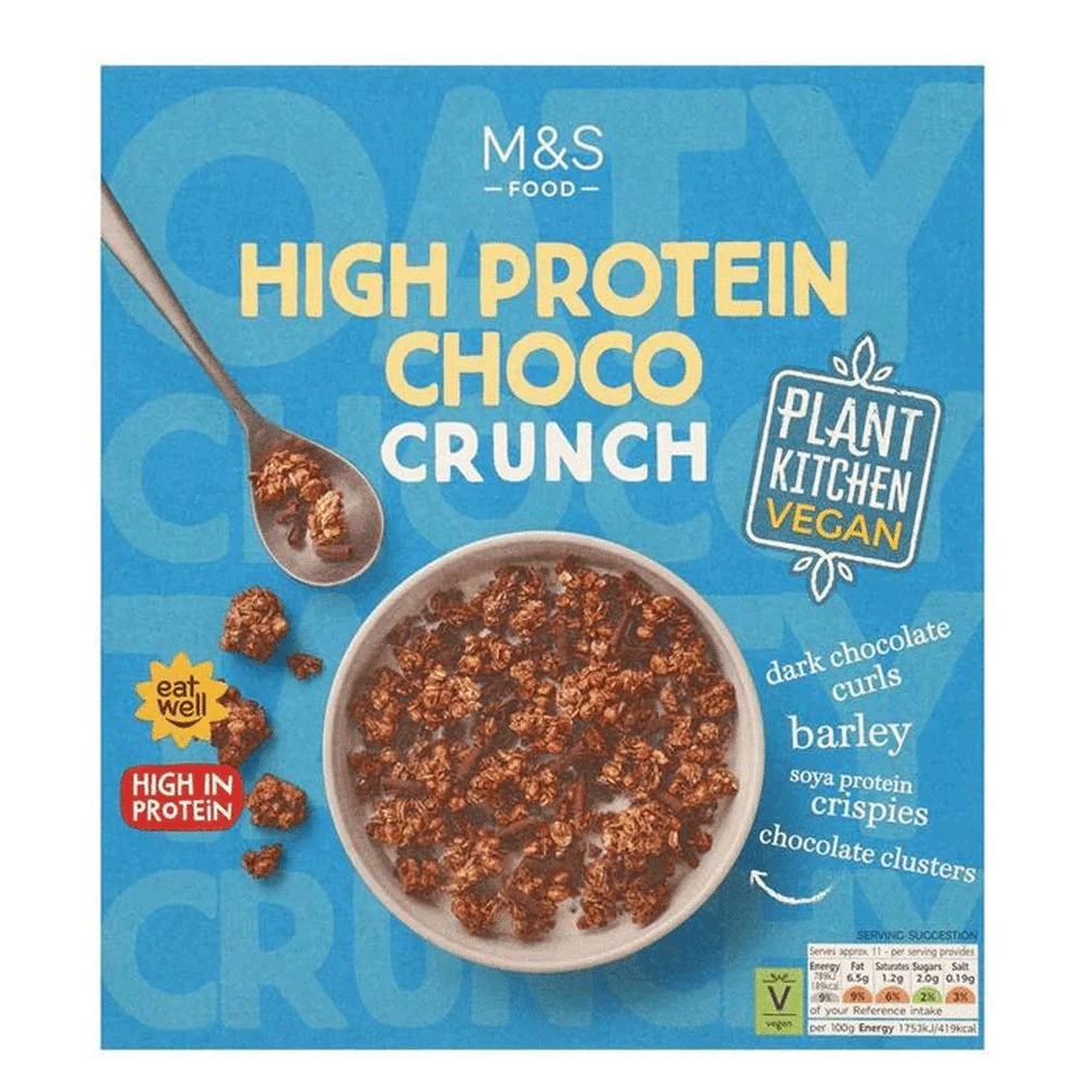 M&s High Protein Choco Crunch 500 G
