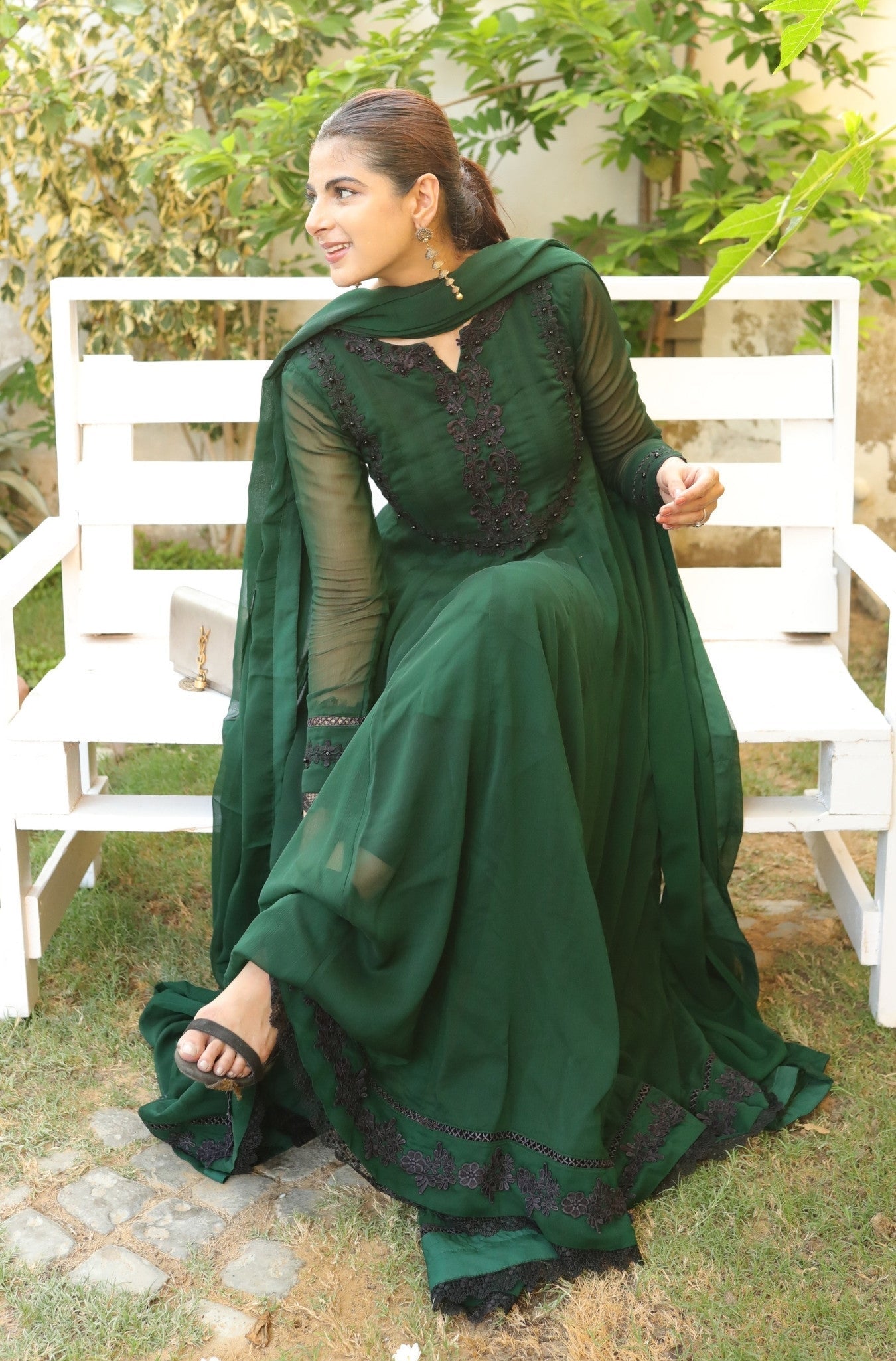 Kalidaar Frocks By Asma & Sidra Stitched Formals Suit-Misbah Dosani